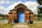 Gate, Buddhist temple, Indonesia