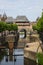 Gate called Koppelpoort and sluice in Amersfoort, The Netherlands