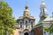 Gate Church of the Trinity in Kiev city