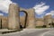 Gate in the city wall in Avila, Spain