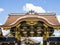 Gate detail at Nijo Castle, Kyoto