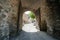 Gate entrance medieval village France