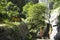 Gate entrance and staircase for thai people go to Tham Phra Khao Chaison Caves temple