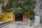 Gate entrance in Tham Phra Khao Chaison Caves temple at Phatthalung, Thailand