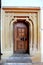 Gate. Fortified medieval church Biertan, Transylvania.