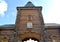 Gate with a gateway icon of the Reverend Trifon Pechengsky. Sacred and Troitsk Trifonov-Pechengsky man\'s monastery. Murmansk regio