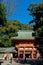 Gate of Hikawa jinja shrine, Omiya, Saitama, Japan