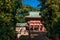 Gate of Hikawa jinja shrine, Omiya, Saitama, Japan