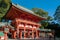 Gate of Hikawa jinja shrine, Omiya, Saitama, Japan