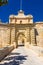 Gate of the historic medina town center, Mdina, Malta