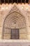 Gate of the Holy Cathedral of the Transfiguration of the Lord in Huesca, Spai