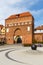 Gate of The Holy Spirit and city walls, Torun, Poland