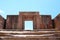 Gate of Kalasasaya temple. Tiwanaku archaeological site. Bolivia