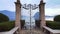 The Gate on Lake Lugano in Parco Ciani, Lugano, Switzerland