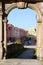 Gate leading to market square in Boleslawiec