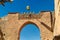 Gate in Medina of Marrakesh, a UNESCO heritage site in Morocco