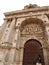 Gate of Monastery of the Carthusian order placed at Jerez`s city of the Frontier. Andalusia, Spain. Legendary place of foundation