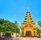 The gate of North staircase of Shwemawdaw Pagoda, Bago, Myanmar