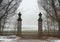 Gate onto a Foggy Field