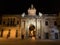 Gate of Saint Blaise (Porta San Biagio) in Lecce, Italy at night