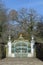 Gate at Schwetzingen Palace gardens