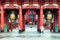 Gate of Sensoji shrine with big red lantern. Sensoji temple at Asakusa district in Tokyo, Japan.