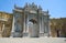 Gate of the Sultan Saltanat KapÄ±sÄ± of Dolmabahce Palace. Istanbul. Turkey