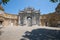 Gate of the Sultan Saltanat KapÄ±sÄ± of Dolmabahce Palace. Istanbul. Turkey