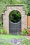 Gate to the botanical garden, Dublin, Ireland