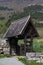 Gate to the church yard at Hopperstad stave church