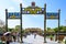 Gate to Imperial City Hue, Vietnam Gate of the Forbidden City of Hue. Entrance to Thai Hoa Palace.