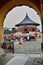 Gate to the Imperial Vault of Heaven. The Temple of Heaven. Beijing. China