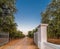 Gate to olive groves