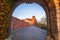 Gate to the Royal Wawel Castle in Krakow