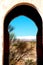 gate in todra gorge morocco africa and