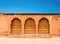 Gate view in jaigarh fort in Jaipur