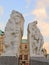 The `Gate of Violence`, Memorial against war and fascism, Vienna Wien, Austria Ã–sterreich