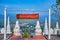 The gate of Wat Phrathat Doi Kong Mu Temple, Mae Hong Son, Thailand