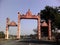 Gate way home constructed by first ahom king sukaphaa in assam