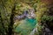 Gate of the wishes in Mrtvica river canyon in montenegro