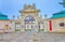 The gates of Belvedere Palace in Vienna, Austria