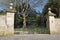 Gates and Driveway of a Stately Home