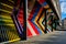 Gates of of the Dutch Ministry of Finance at The Hague, the Netherlands