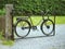 Gates made of bicycle