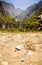 Gates to wild valley from Megalo Seitani beach, Samos