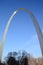 The Gateway Arch in St Louis, Missouri