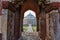 Gateway in Hymayun`s Tomb, New Delhi, India
