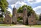 The Gateway and Lodges to Melford Hall in Long Melford, Suffolk