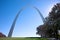 Gateway memorial arch in saint louis