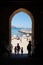 Gateway to the beach, Cefalu